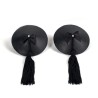 BIJOUX INDISCRETS - BURLESQUE BLACK NIPPLE COVERS