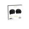 BIJOUX INDISCRETS - BURLESQUE SHINY NIPPLE COVERS WITH BOW