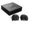 BIJOUX INDISCRETS - BURLESQUE SHINY NIPPLE COVERS WITH BOW