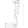 PASSION - WOMAN BS016 WHITE BODYSTOCKING ONE SIZE