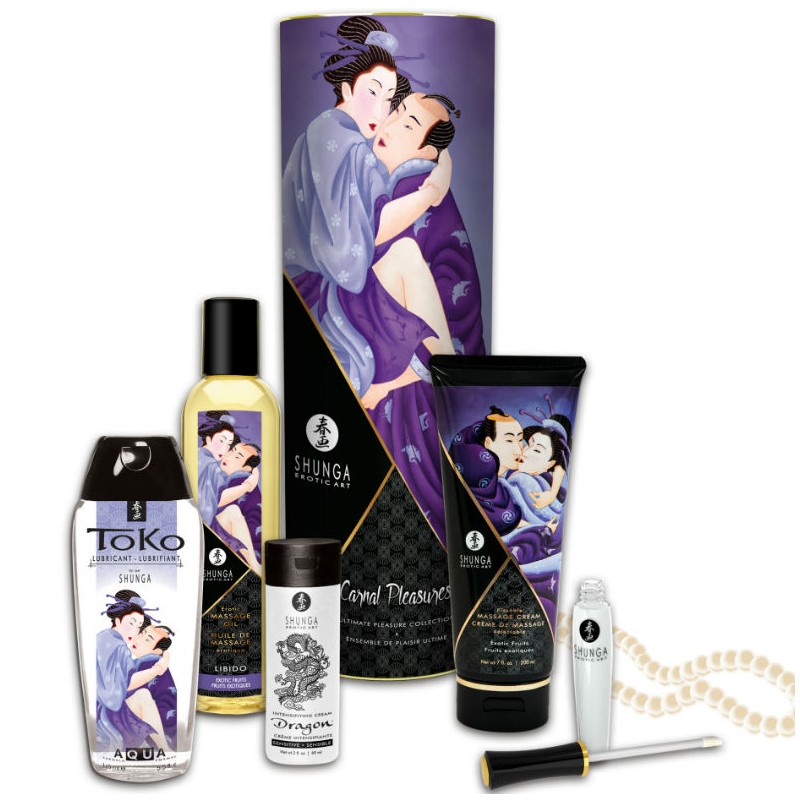 SHUNGA - KIT COLECCIÓN PLACERES CARNALES