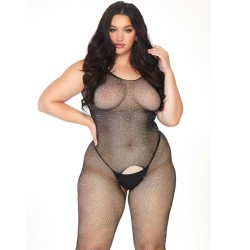 LEG AVENUE - BODYSTOCKING CON ABERTURA 1X-2X