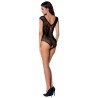 PASSION - WOMAN BS064 BODYSTOCKING NEGRO TALLA UNICA