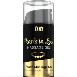 INTT MASSAGE  ORAL SEX - PEARLS IN LOVE WITH PEARL NECKLACE AND SILICONE GEL