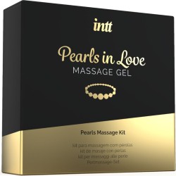 INTT MASSAGE  ORAL SEX - PEARLS IN LOVE WITH PEARL NECKLACE AND SILICONE GEL