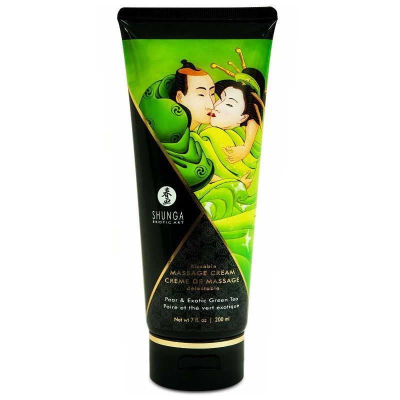 SHUNGA - PEAR  GREEN TEA MASSAGE CREAM 200 ML