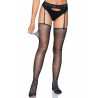 LEG AVENUE - MEDIAS BRILLANTES CON LIGUERO TALLA UNICA