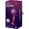 SATISFYER - DOUBLE BALL-R DILDO SILICONA AZUL