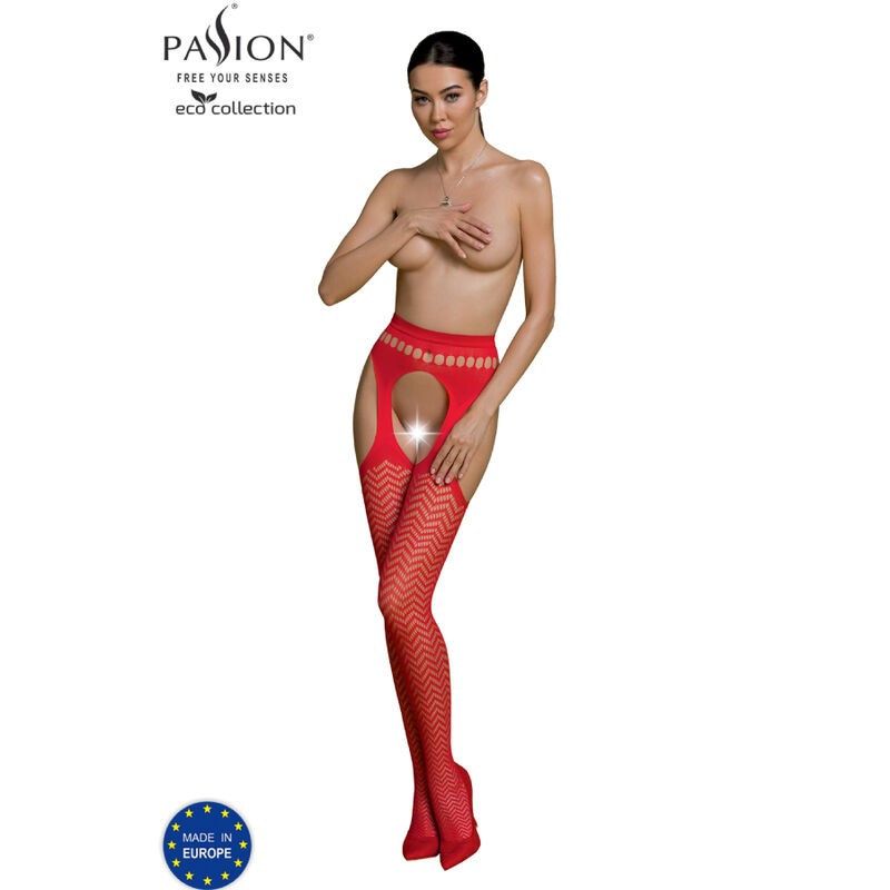 PASSION - ECO COLLECTION BODYSTOCKING ECO S002 BLANCO