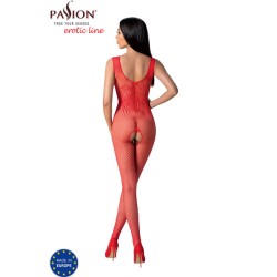 PASSION - BS098 BODYSTOCKING NEGRO TALLA UNICA