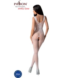 PASSION - BS098 BODYSTOCKING NEGRO TALLA UNICA