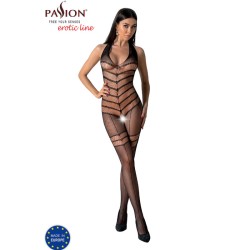 PASSION - BS100 BODYSTOCKING BLANCO TALLA UNICA