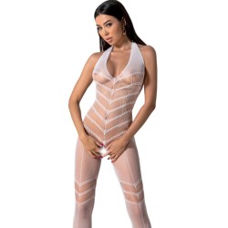 PASSION - BS100 BODYSTOCKING NEGRO TALLA UNICA