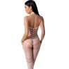 PASSION - BS100 BODYSTOCKING NEGRO TALLA UNICA