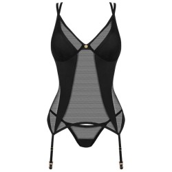 OBSESSIVE - NESARI CORSET  TANGA XL/XXL