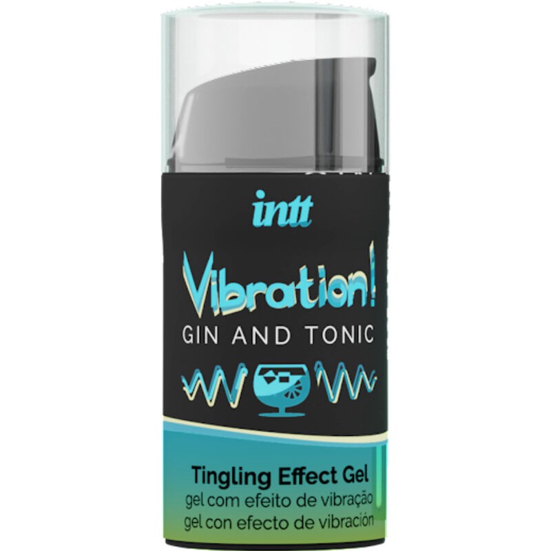 INTT - POTENTE ESTIMULANTE ÍNTIMO GEL VIBRADOR LIQUIDO GIN  TONIC 15ML