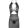 LIVCO CORSETTI FASHION - MALVIAMI LC 90625 FALDA + PANTY NEGRO