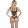 LIVCO CORSETTI FASHION - AURORA LC90727 FALDA + PANTY NEGRO