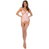 LIVCO CORSETTI FASHION - PERSINNE PEACH SET CORSET + PANTY + MEDIAS