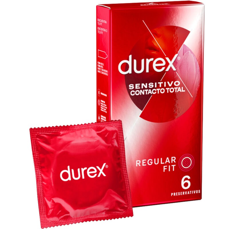 DUREX - SENSITIVO SÚPER FINO 6 UNIDADES