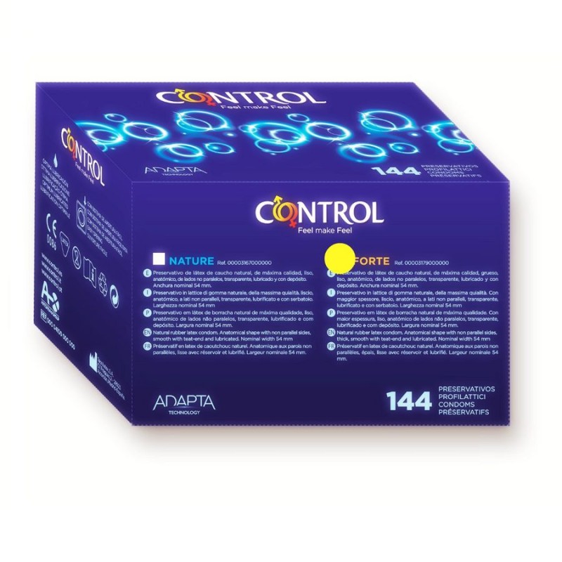 CONTROL - NATURE FORTE CONDOMS 144 UNITS