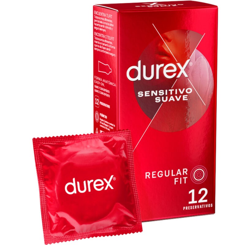 DUREX - PRESERVATIVOS SENSITIVO 12 UNIDADES