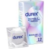 DUREX - EXTRA LUBRICATED INVISIBLE CONDOMS 12 UNITS