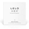 LELO - HEX PRESERVATIVO CAJA 3 UDS