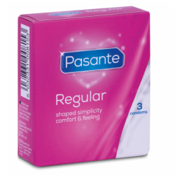 PASANTE - CONDOM GAMA REGULAR 3 UNIDADES