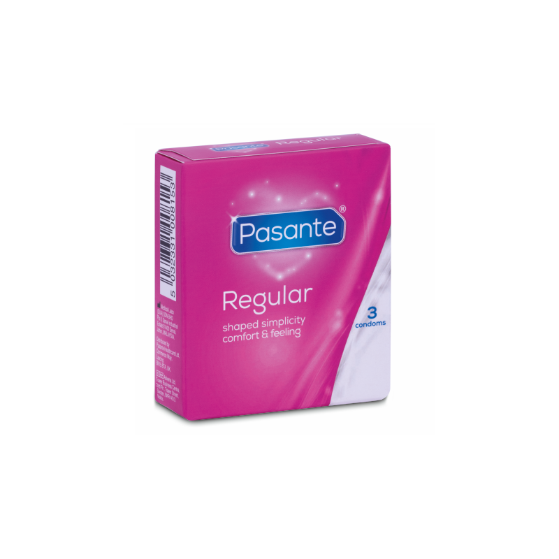 PASANTE - CONDOM REGULAR RANGE 3 UNITS