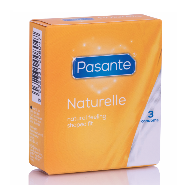 PASANTE - CONDOM GAMA NATURELLE 3 UNIDADES