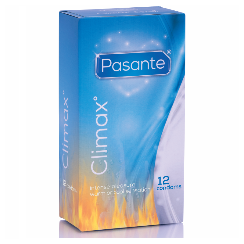 PASANTE - CLIMAX 6 EFECTO CALOR + 6 EFECTO FRIO / 12UNIDADES