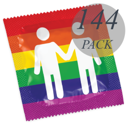 PASANTE - FORMAT GAY PRIDE 144 PACK CONDOMS