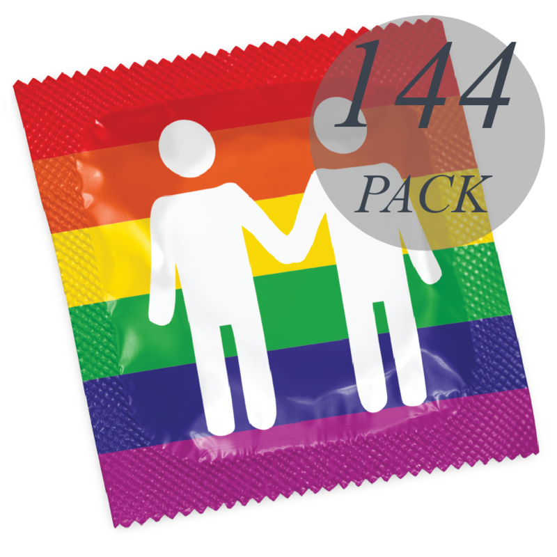 PASANTE - FORMAT GAY PRIDE 144 PACK CONDOMS (BAG)