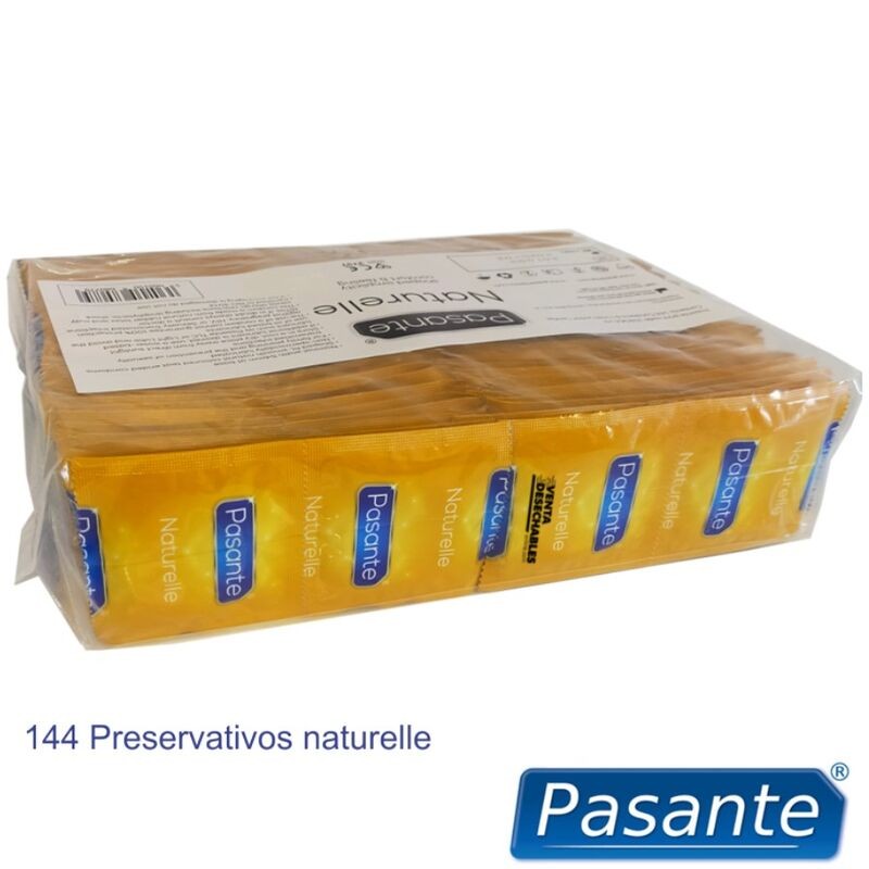 PASANTE - CONDOMS NATURELLE BAG 144 UNITS (BAG)