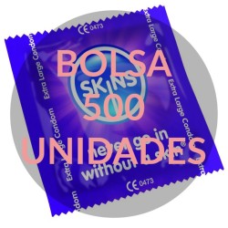 SKINS - PRESERVATIVO XXL BOLSA 500 UDS