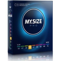 MY SIZE - PRO CONDOMS 53 MM...