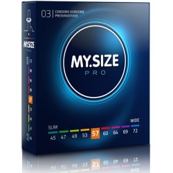 MY SIZE - PRO CONDOMS 57 MM...