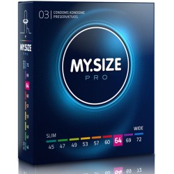 MY SIZE - PRO CONDOMS 64 MM...