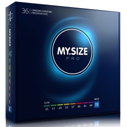 MY SIZE - PRO CONDOMS 72 MM...