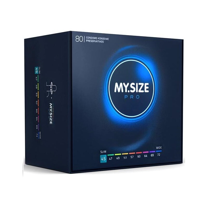 MY SIZE - PRO CONDOMS 45 MM 80 UNITS