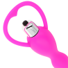 OHMAMA - ESTIMULADOR ANAL CON VIBRACION FUCSIA