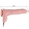 BAILE - INFLATABLE REALISTIC DILDO WITH SUCTION CUP 15 CM