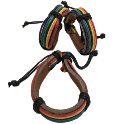 PRIDE - PULSERA DE CUERO...