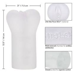 CALEXOTICS - BOUNDLESS VULVA MASTURBADOR TRANSPARENTE