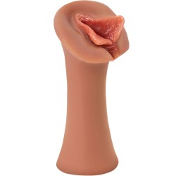 FETISH FANTASY EXTREME - MASTURBADOR MASCULINO SILICONA LUSCIOUS LIPS CARAMELO