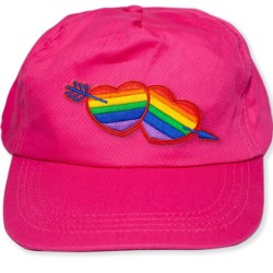 PRIDE - GORRA FUSCIA CON LA...