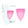 STERCUP - COPA MENSTRUAL FDA SILICONA ROSA - TALLA L