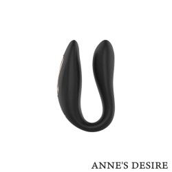 ANNE'S DESIRE - DUAL PLEASURE TECNOLOGÍA WATCHME NEGRO