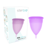 STERCUP - COPA MENSTRUAL FDA SILICONA LILA - TALLA S